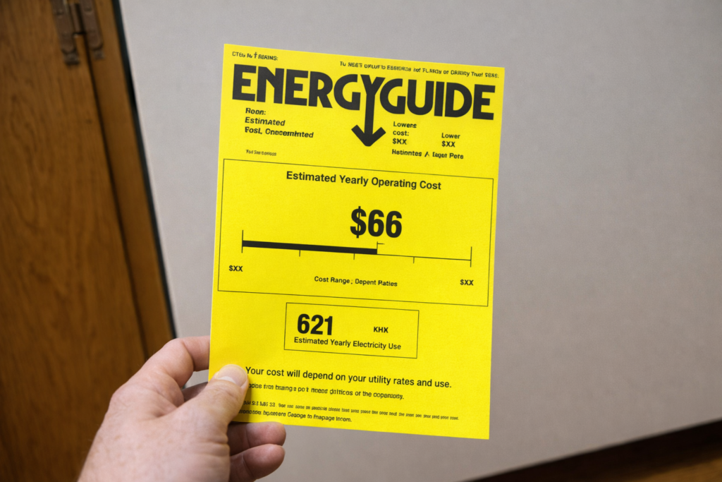 What energy label you’re looking at (and where it matters)