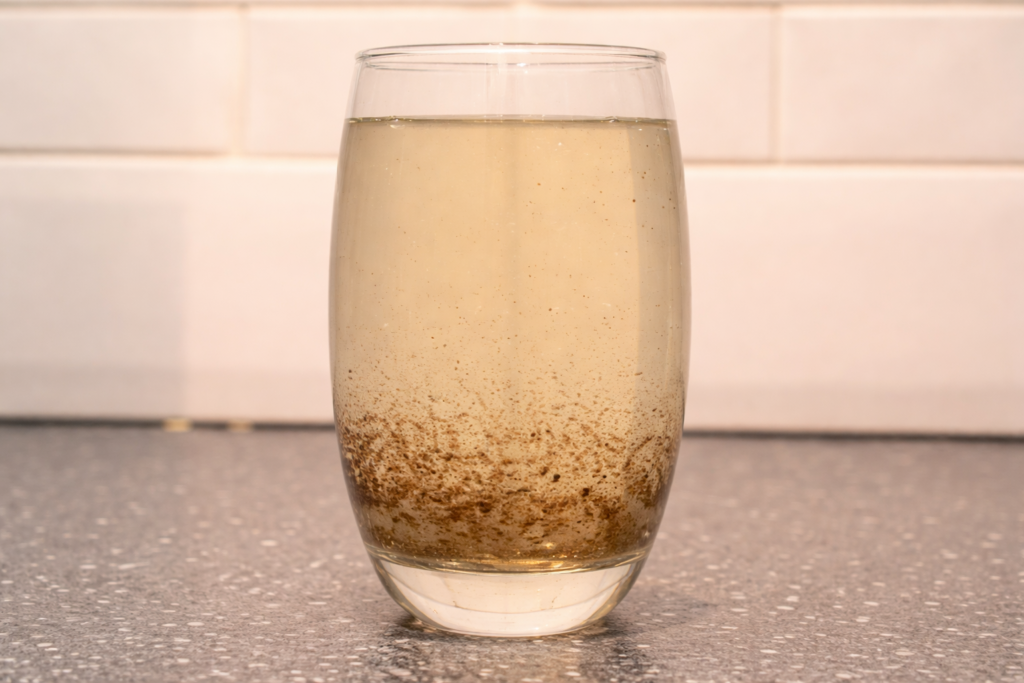 Sediment in water: why you’re seeing particles, cloudiness, or “brown water”