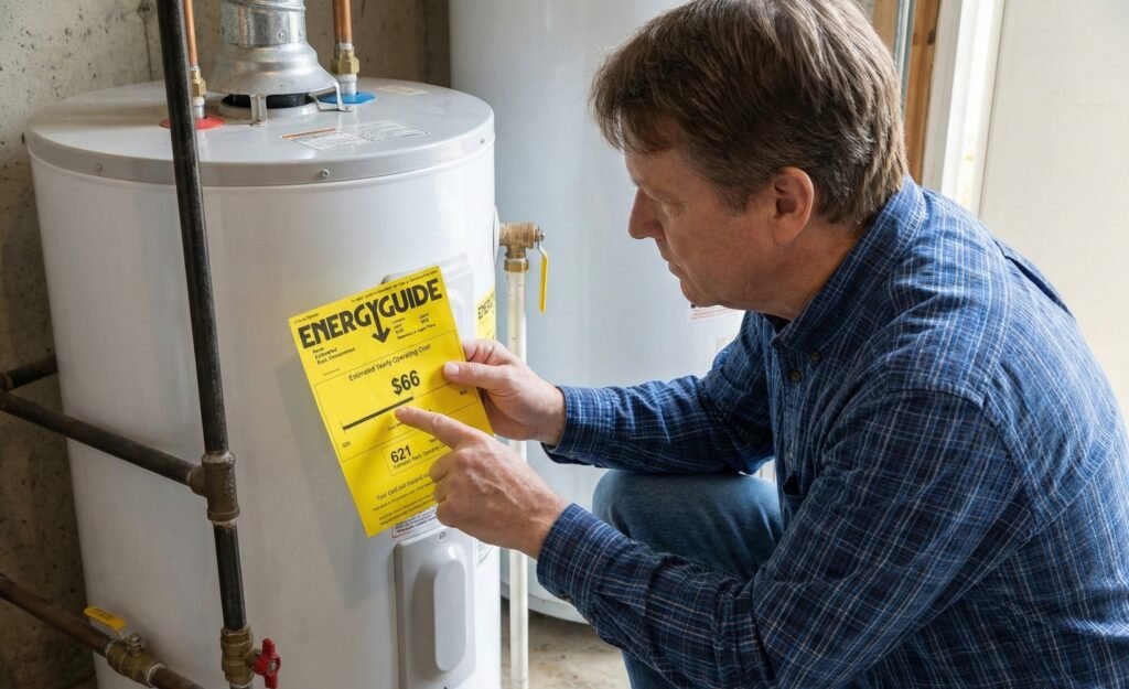 Step 1: Start with the “Estimated Yearly Energy Cost” (but don’t treat it like a promise)