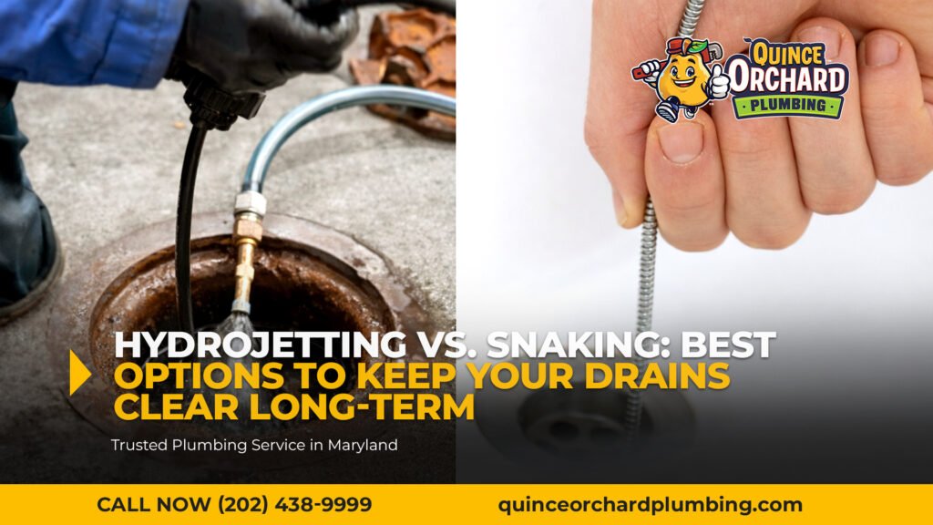 Hydrojetting vs. Snaking: Best Options to Keep Your Drains Clear Long-Term