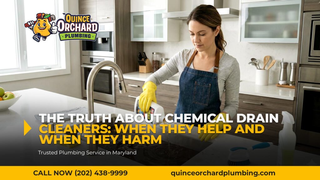The Truth About Chemical Drain Cleaners: When They Help and When They Harm