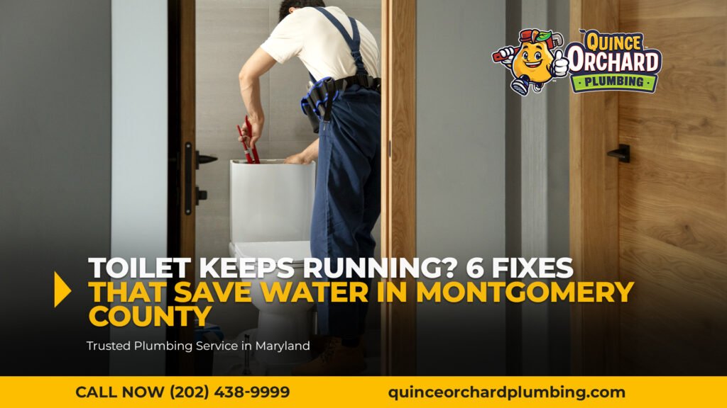Toilet Keeps Running? 6 Fixes That Save Water in Montgomery County