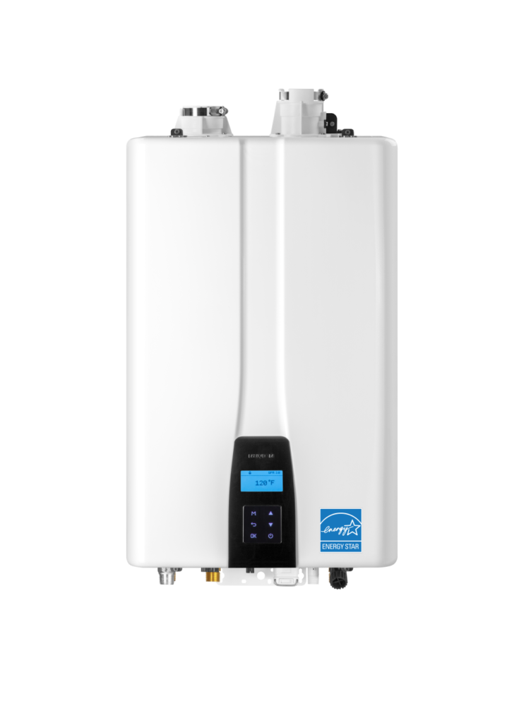 Navien (condensing tankless) — Best for larger homes and high hot-water demand