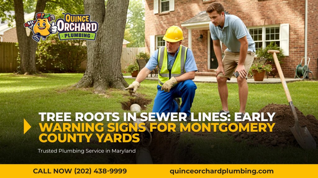 Tree Roots in Sewer Lines: Early Warning Signs for Montgomery County Yards