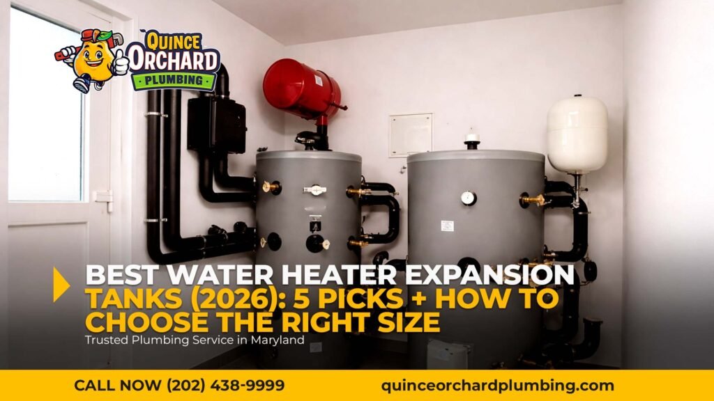 Best Water Heater Expansion Tanks (2026): 5 Picks + How to Choose the Right Size