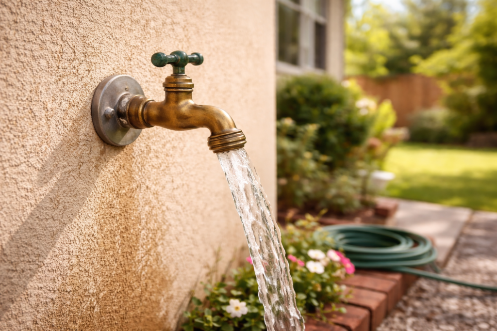 Outdoor spigot leaking what to do in the first 10 minutes