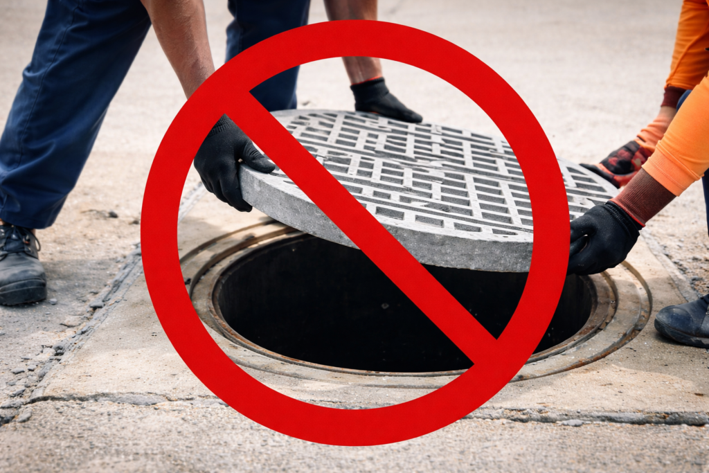 Sewer cleanout cap leaking what NOT to do