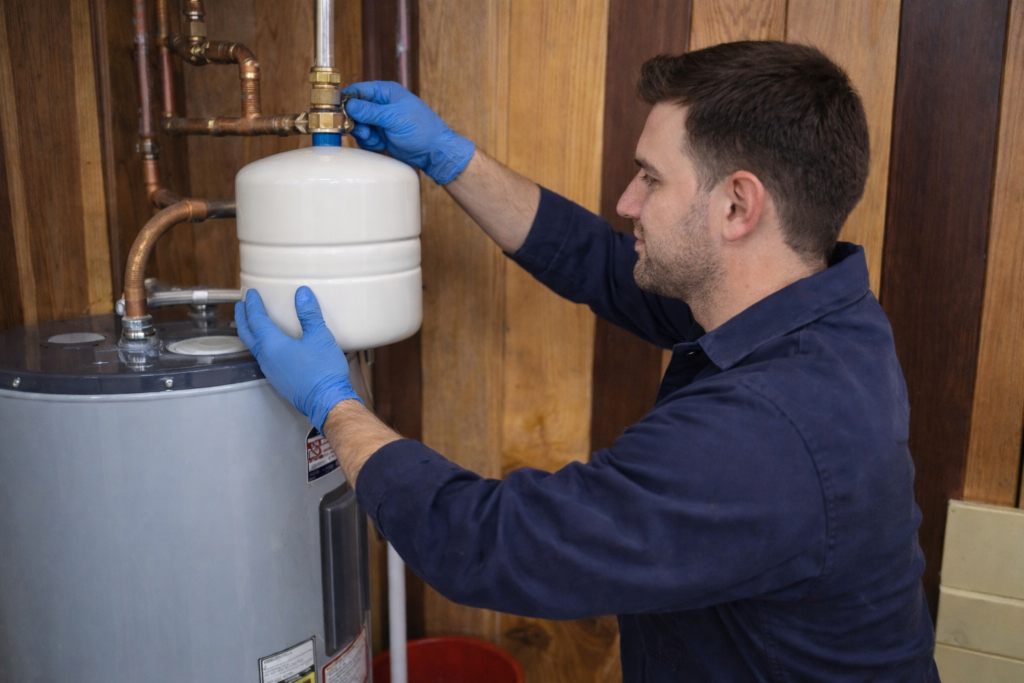 Water heater expansion tank install what matters most